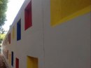 Painel mural restaurado no primeiro semestre de 2013. <em>Foto: </em>