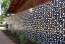 Painel de azulejos, Instituto de Saúde Mental. <em>Foto: Régia Vitória</em>